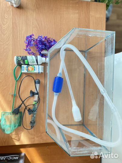 Аквариум с принадлежностями