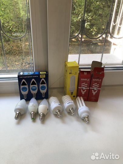 Лампочки энергосберегающие и накаливания