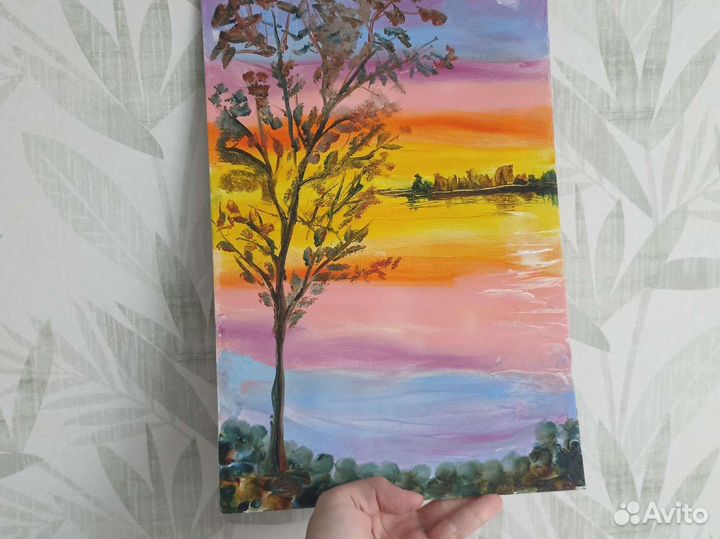 Масляная картина 