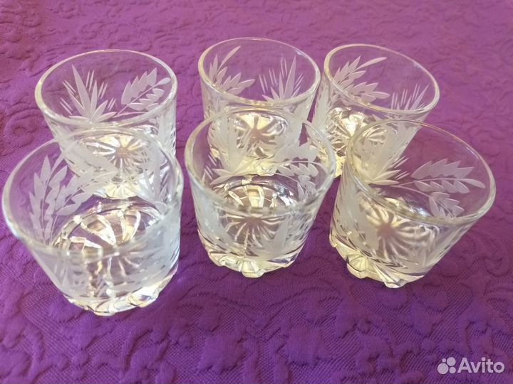 Новый подарочный набор рюмок