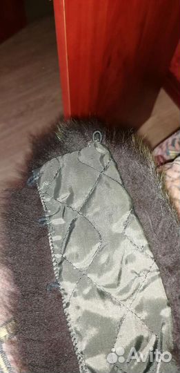 Меховой воротник песец