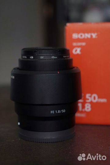 Объектив Sony FE 50 mm f/1.8