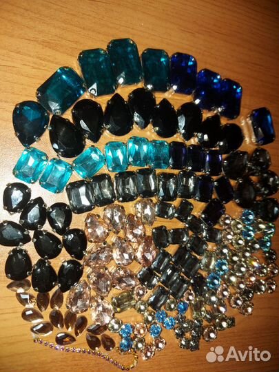 Камни, Бабочки, Сердечки декор.для творчества