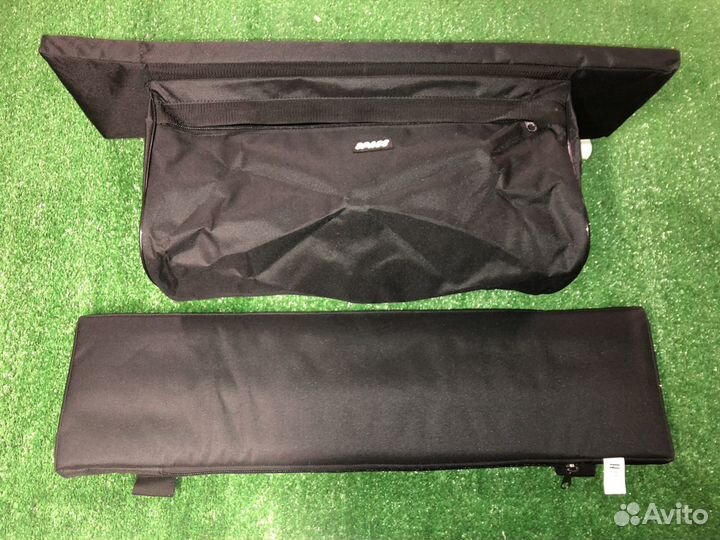 Накладки+сумка 200*800 черная в лодку пвх