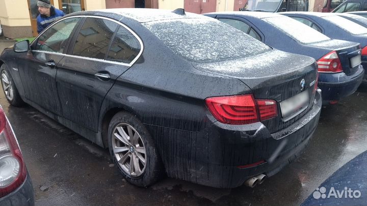 BMW 5 серия 2.5 AT, 2010, битый, 344 826 км