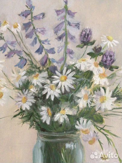 Картина «Букет ромашек»