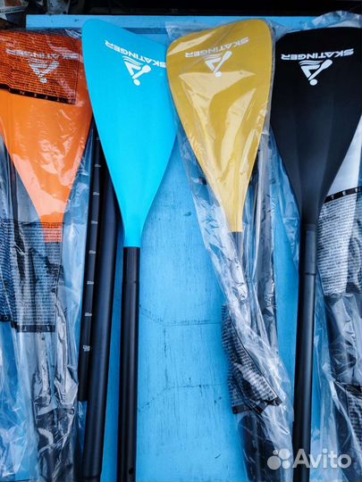 Весло одностороннее трёхсоставное для сап