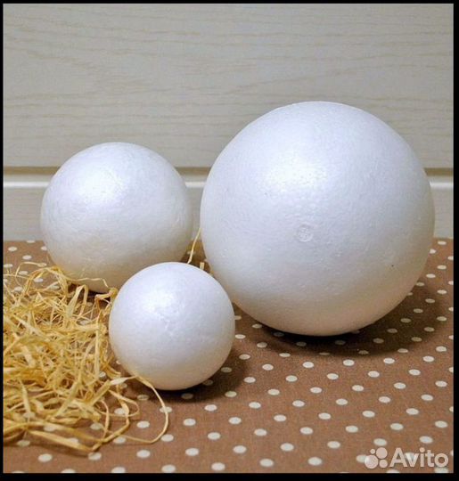 Пенопластовые шары