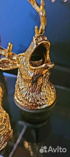 Дозаторы пробки 3 шт. Новые. Слон лев олень