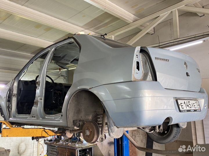 Балка задняя Рено Логан б/у