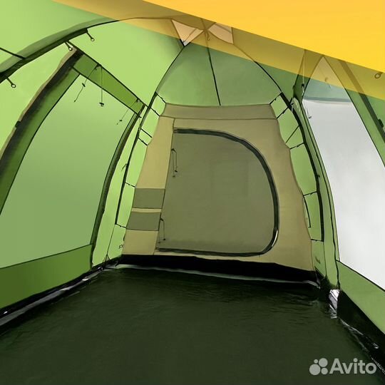 Палатка btrace ruswell 6 (см):585*220) арт.23.87