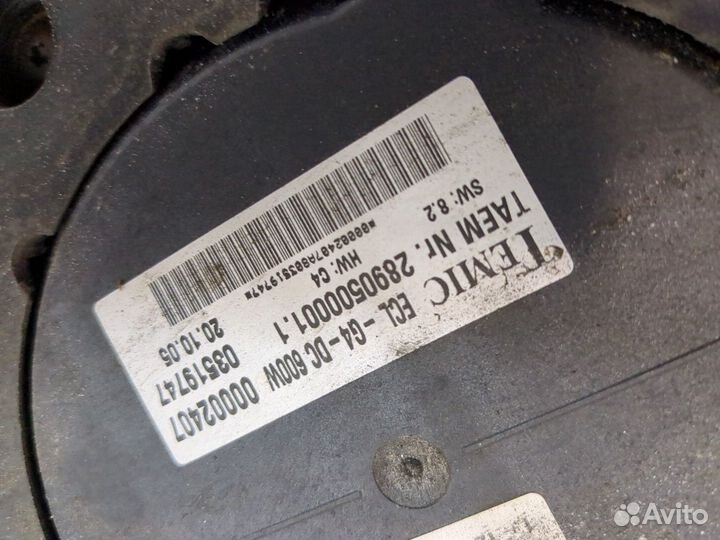 Вентилятор радиатора Mercedes CLK W209, 2006