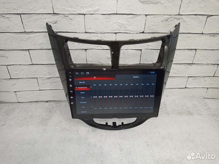 Магнитола Hyundai solaris 1 android IPS экран