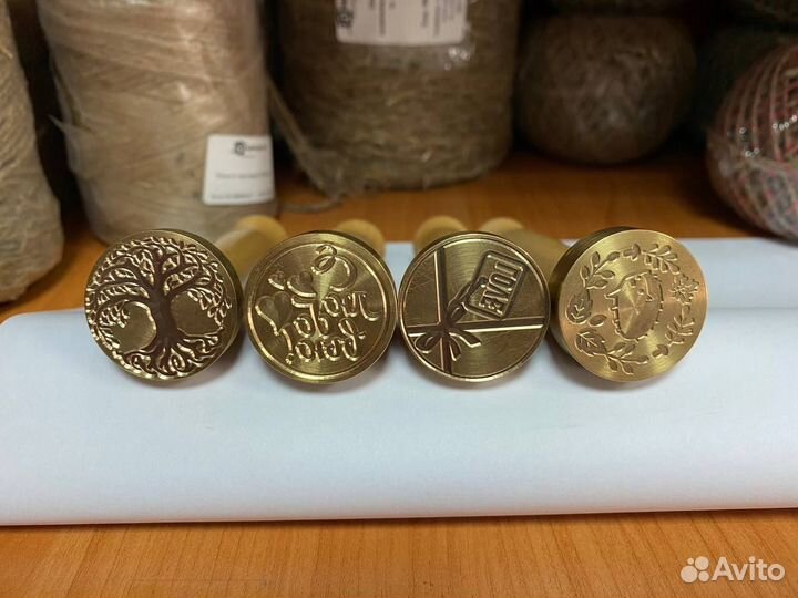 Готовые сургучные печати