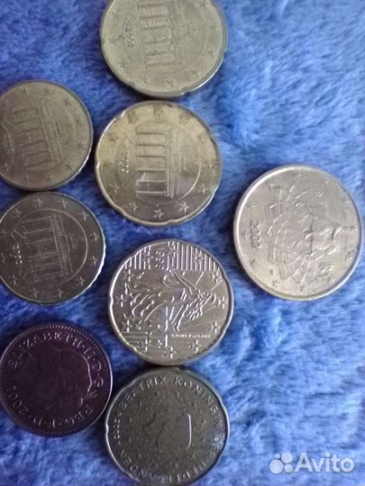 2,5,10,20,евроцентов,1пенни