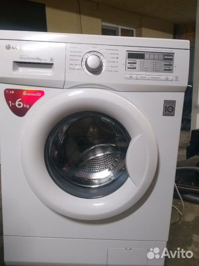 Стиральная машина lg прямой привод почти новый