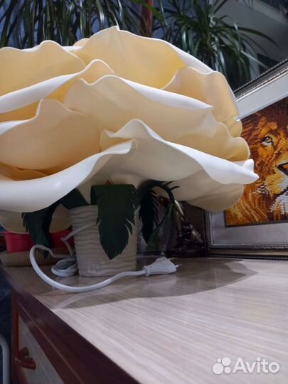 Светильник роза