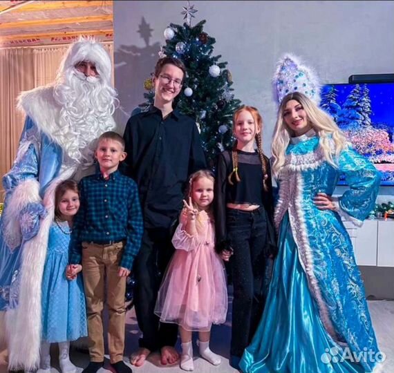 Поздравление деда мороза и снегурочки