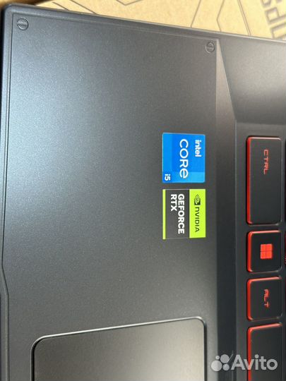 MSI GF76 Katana B12UCX-1005XRU RTX 2050 i5-12450H