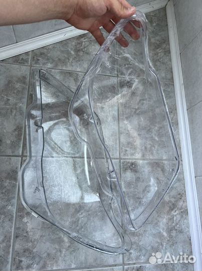 Стекло фары правая левая BMW 7 серии E65/E66 Рест