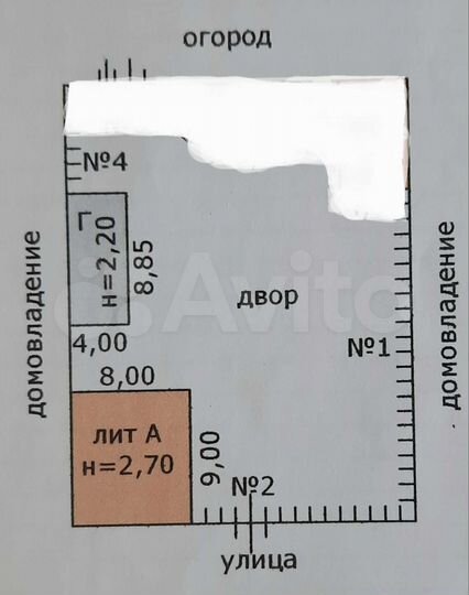 Дом 72 м² на участке 50 сот.