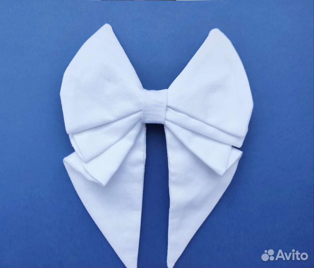 Украшение для волос: заколка бант