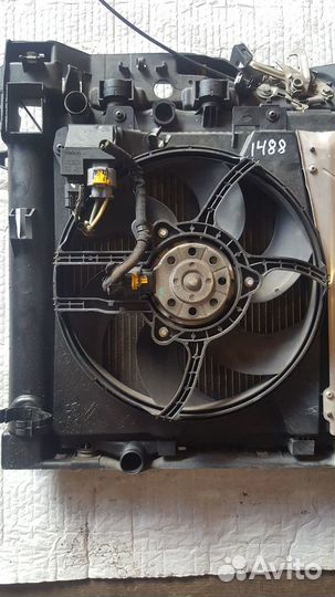 Вентилятор охлаждения Peugeot 207