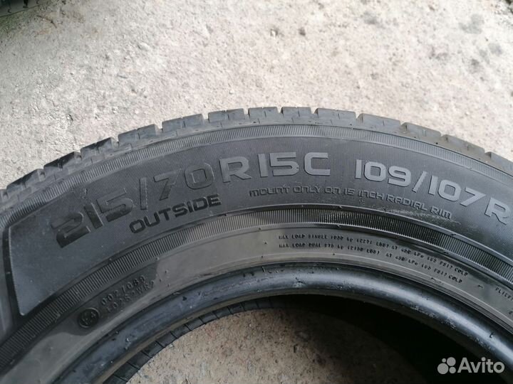 Nokian Tyres Hakka C2 215/70 R15C 109R