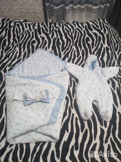 Конверт на выписку зима