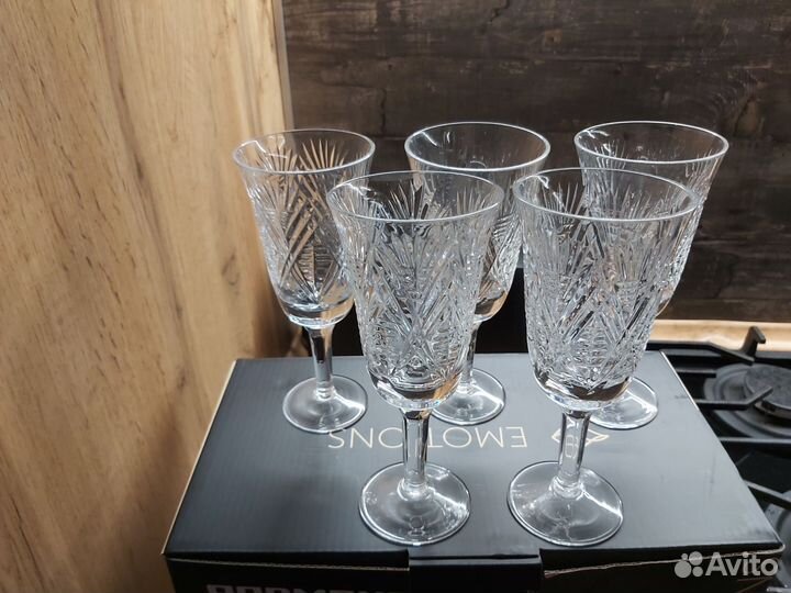 Хрустальные рюмки СССР