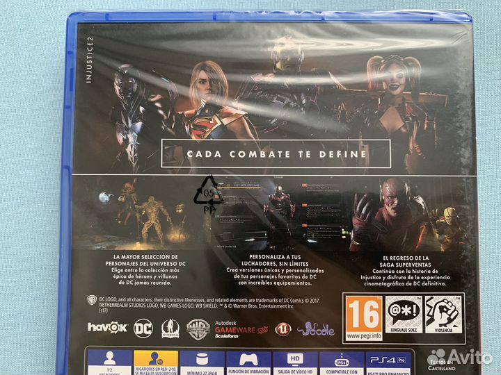Injustice 2 Playstation 4 (Новый Диск, Рус субы)