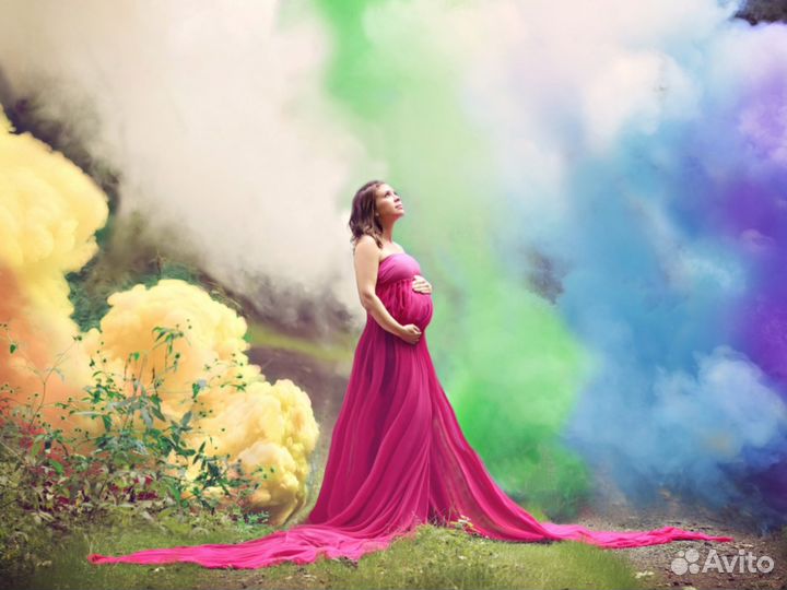 Набор цветных дымов