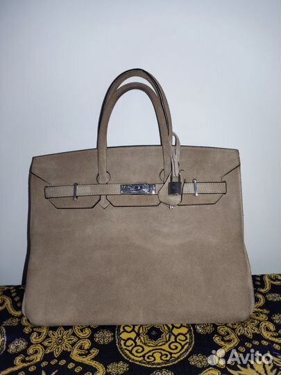Сумка Hermes Birkin Замшевая Отличное состояние