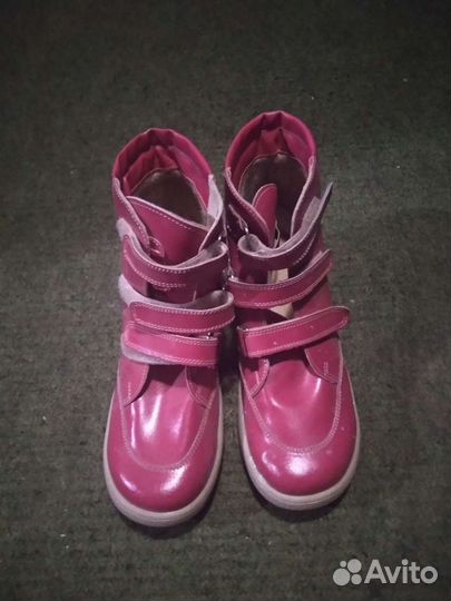 Ботинки детские для девочки новые