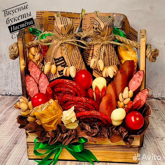 Съедобные букеты для мужчин