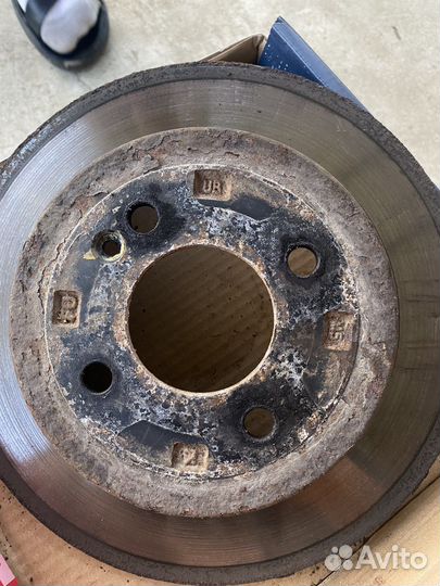 Задние ормозные диски на hyundai solaris