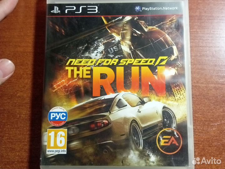 Диск на ps3 need for speed the run