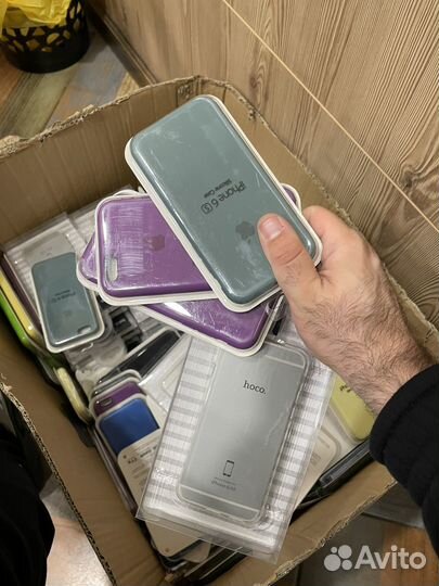 Чехлы iPhone 6/6S (105шт)