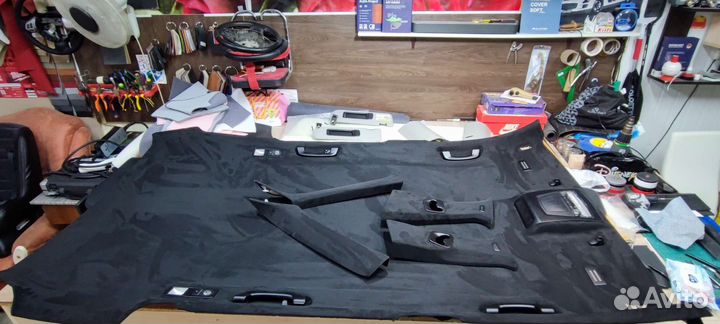 Черный потолок BMW x3