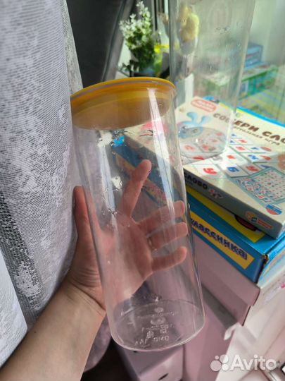 Контейнер банка для сыпучих продуктов