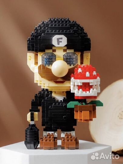 Конструктор 3d фигурка пазл развивающий не lego