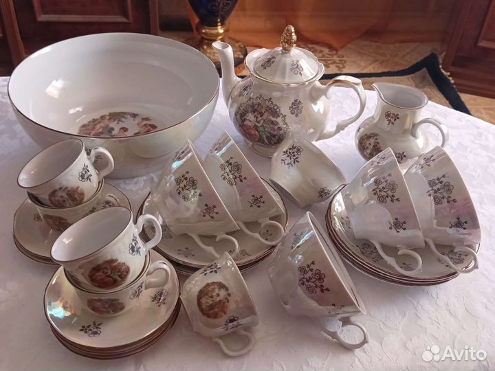 Чайный сервиз мадонна гдр