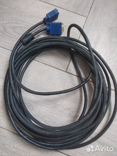 Кабель vga-vga 10m