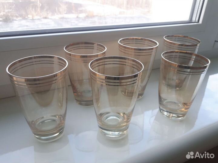 Стаканы стекло СССР