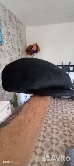 Меховая мужская кепка