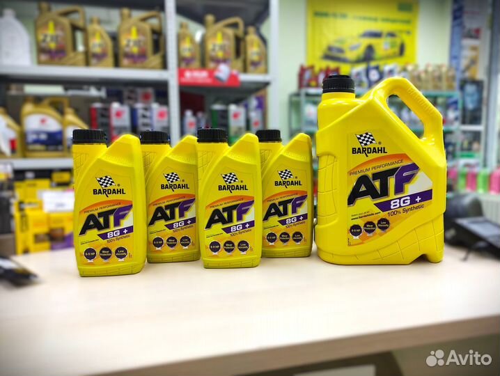 Масло Bardahl ATF 8G+ трансмиссионное 1л