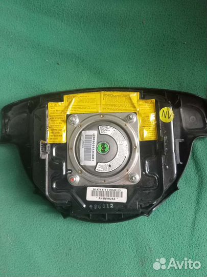 Подушка безопасности в руль lacetti