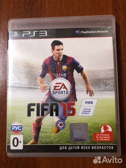 Fifa 15 для Sony Ps3