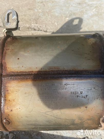 Сажевый фильтр volkswagen multivan