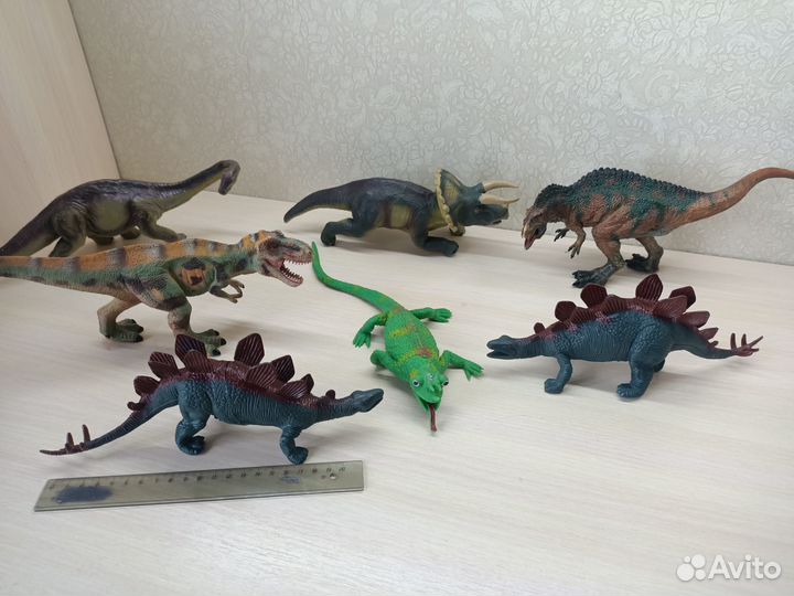 Детские игрушки. Большие динозавры. За всех